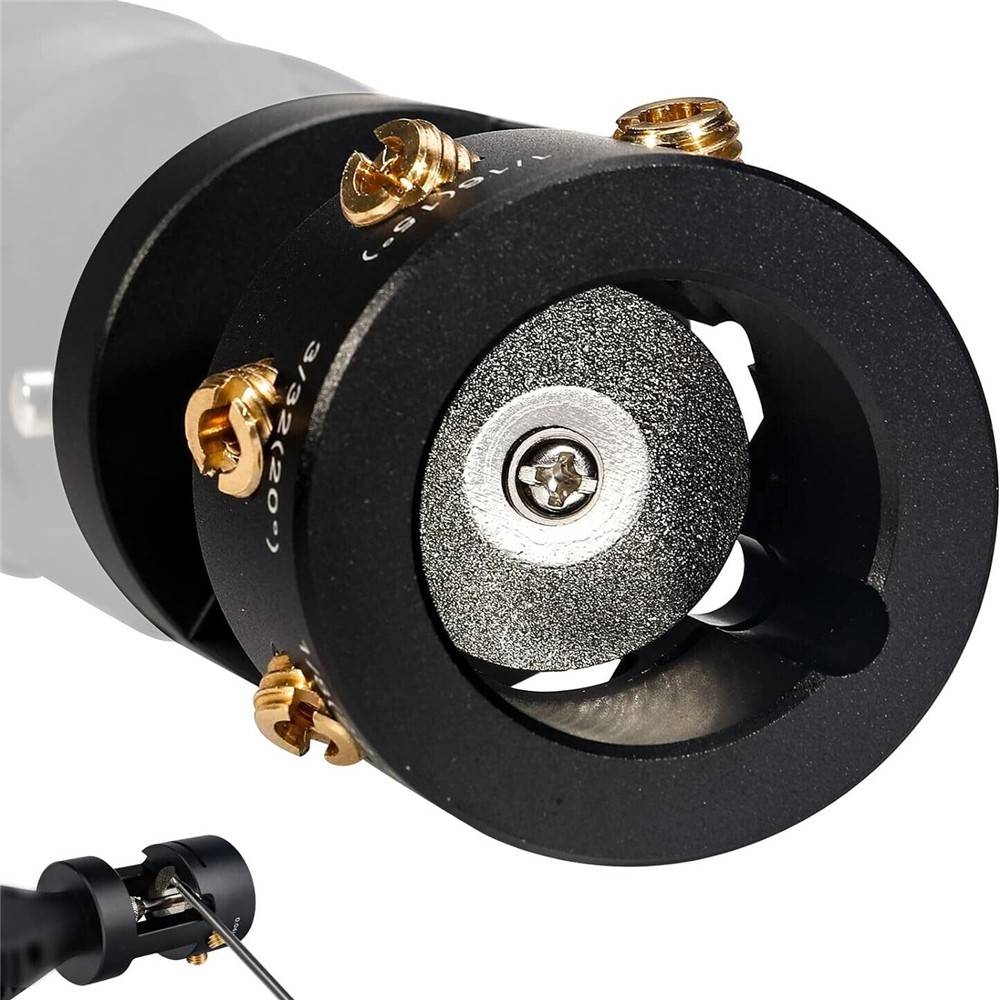 TIG Welding Tungsten Electrode Sharpener / Grinder Multi-Angle Offsets Head Tool