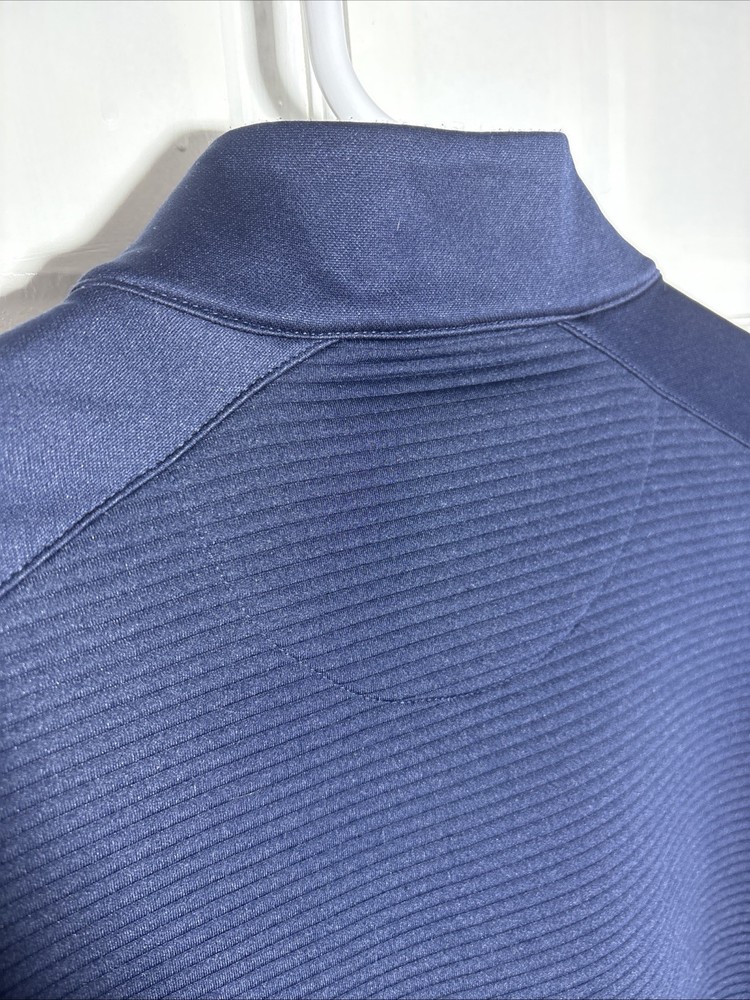 Callaway Quilted Navy 1/4 Zipper Men’s Pullover - Large