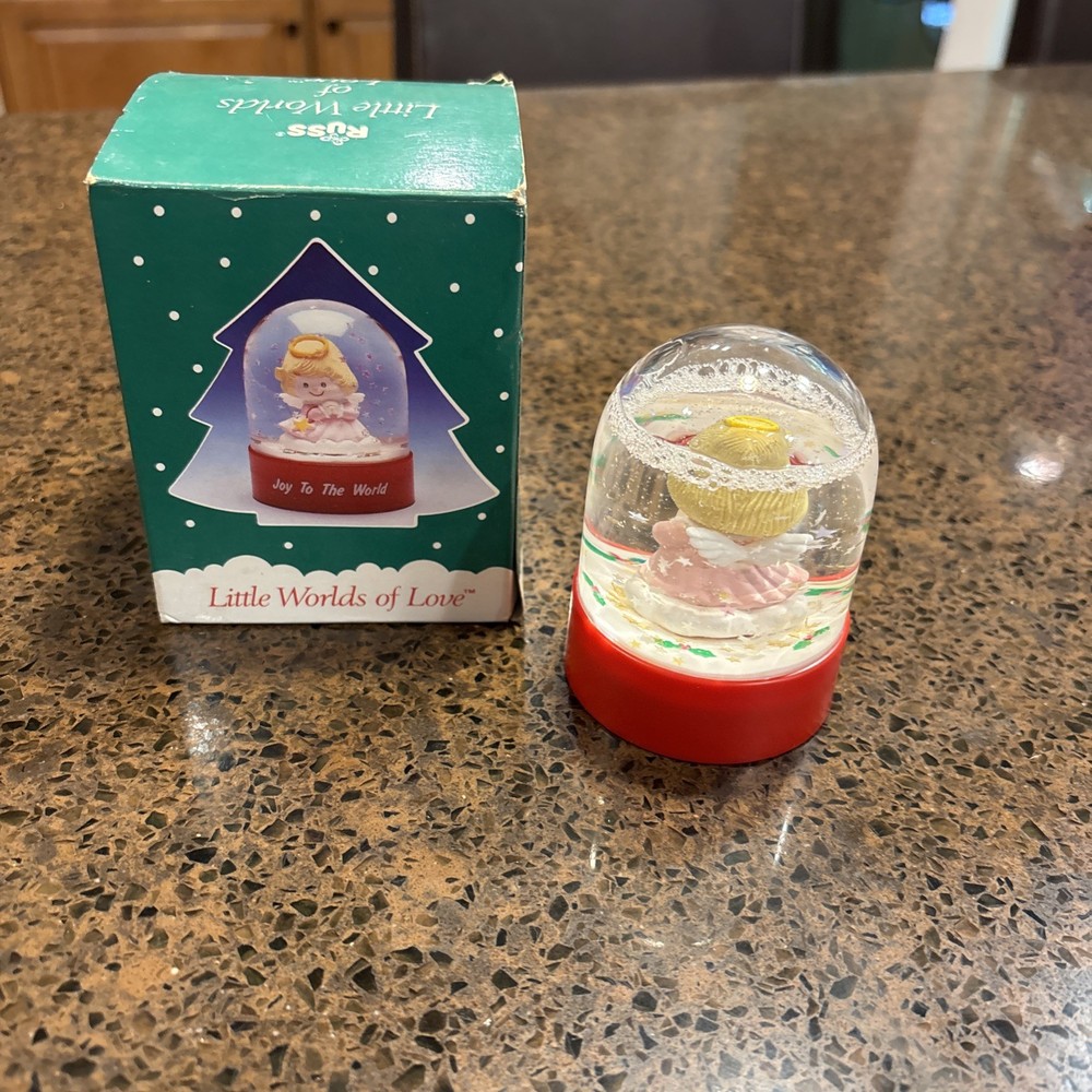 Russ Joy to the World Mini Snow Globe