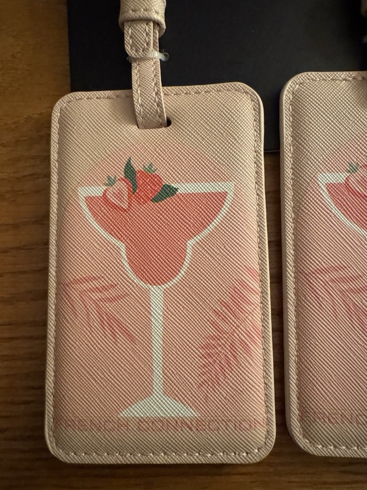 French Connection Luggage Tags NWT