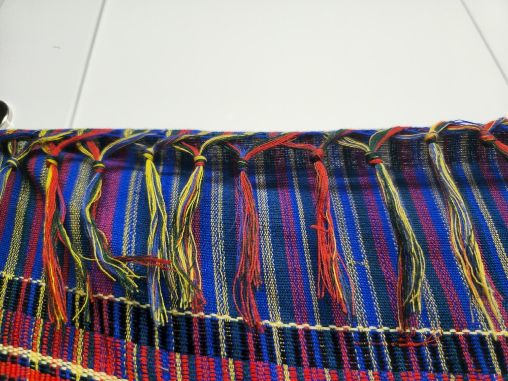Peruvian Handmade Textile Rug- Table -Runner- Scarf 73x20 Inch