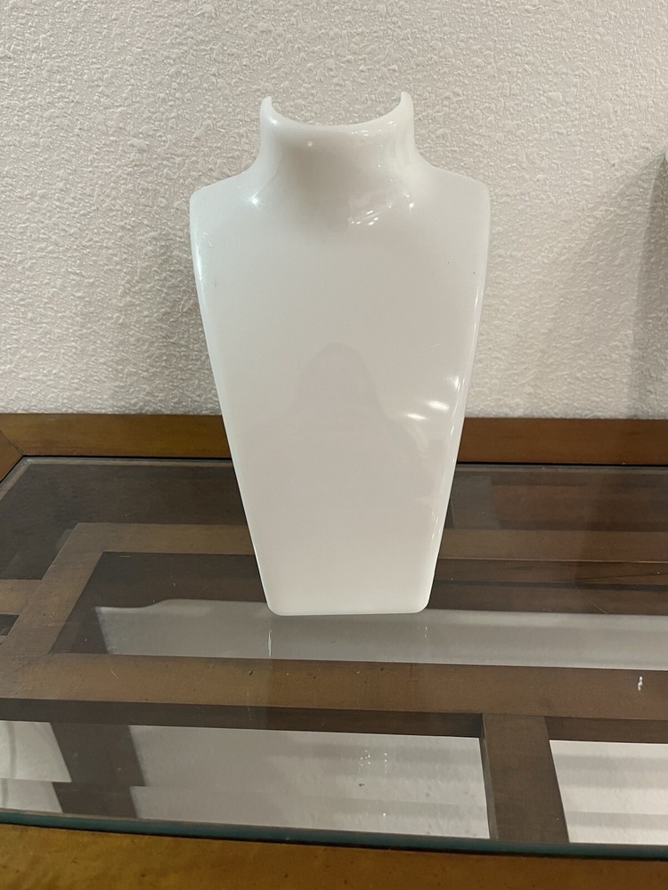 Acrylic White  Small necklace display