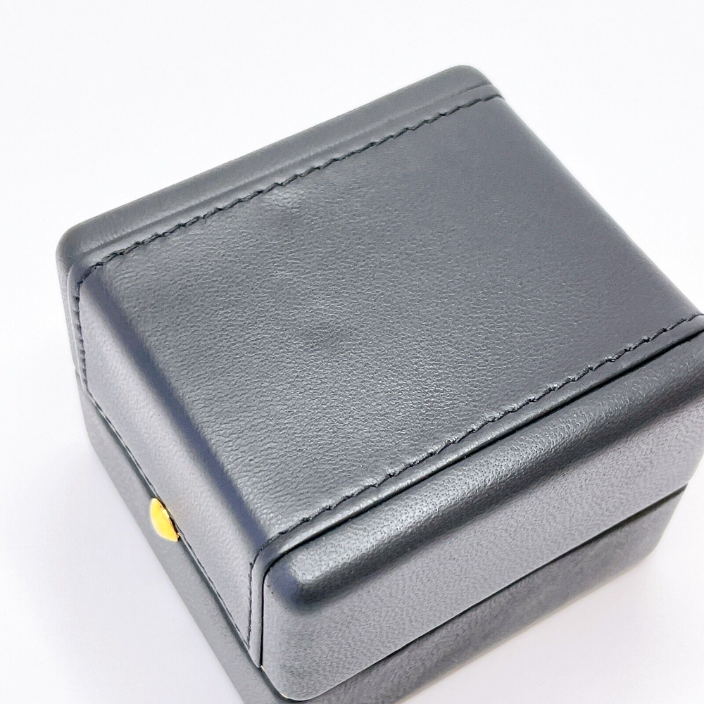 GRAFF Authentic Ring case Black Leather Accessories Jewelry box Damage case
