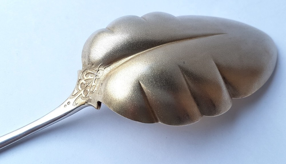 Rare!!! Set Spoon + Fork J.E. Galdwell & Co Silver K226