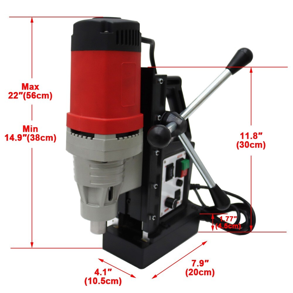 Multi-function drilling tapping integrated magnetic drill Twist drill φ23mm, M14