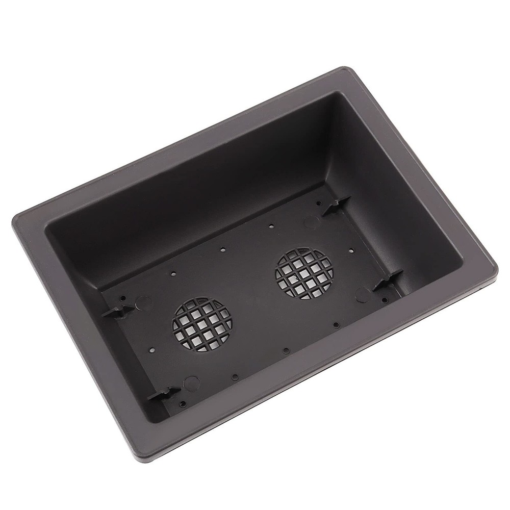 25 PCS 6.5 Inch Plastic Bonsai Training PotsThicken Rectangular Plastic Growi...