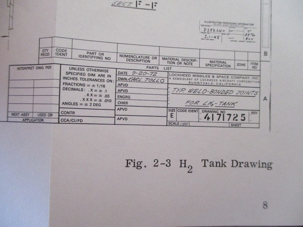 NASA MSFC/ROCKETDYNE/LOCKHEED SPACE SHUTTLE & SRB MATERIALS REPORTS 1970s