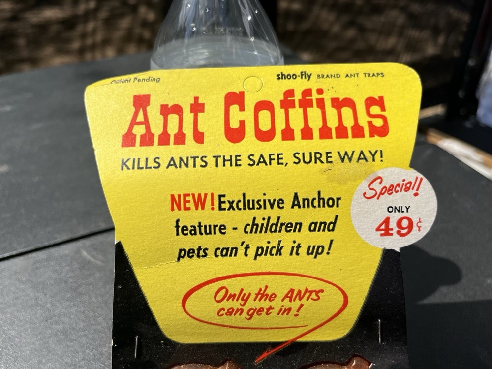 Vintage Ant Coffin