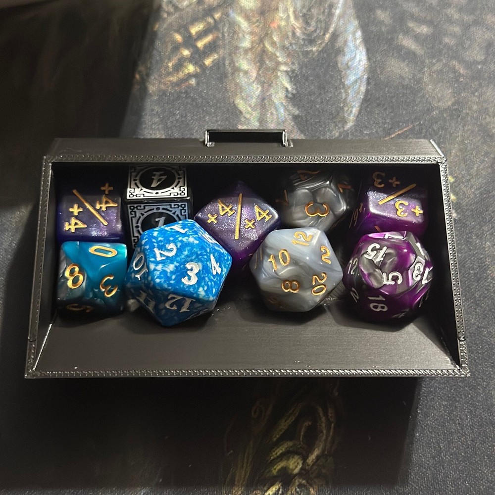MTG Commander Command Zone - Deck Holder With Dice Storage