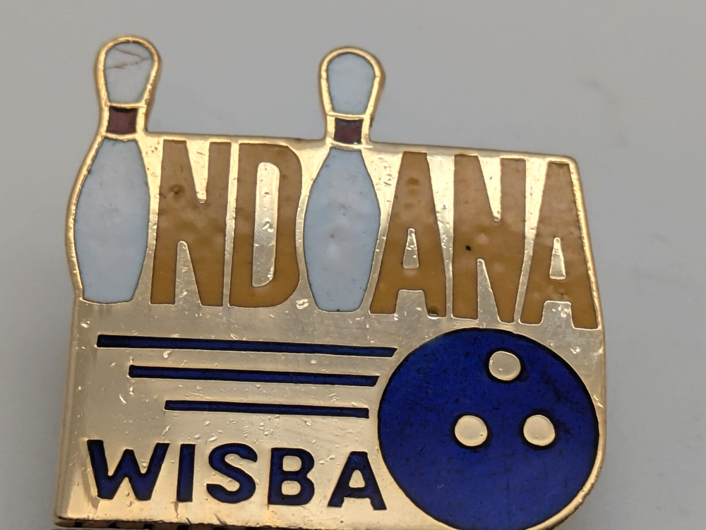 Indiana WISBA Bowling Lapel Pin