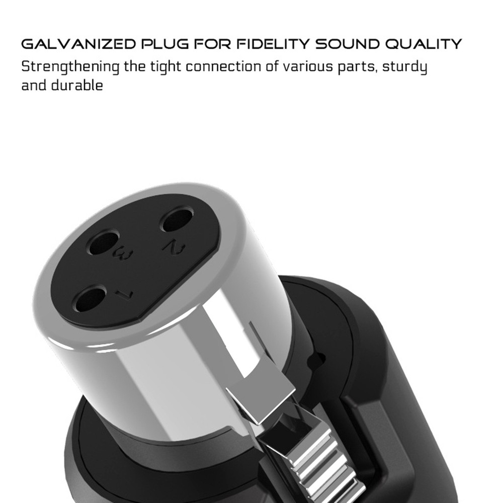 Audio Transmitter&Receiver XLR Stable and Non-interference Transmission