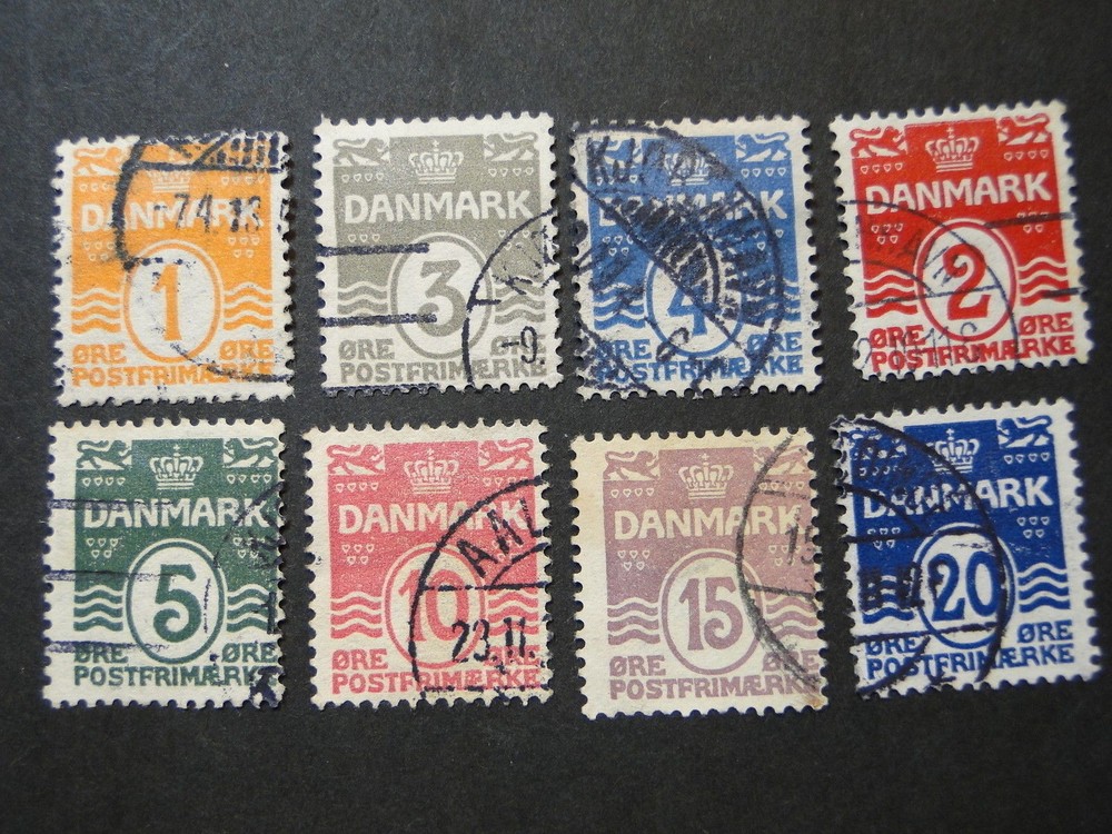 DEN #57-64 USED F-VF # 34704-5