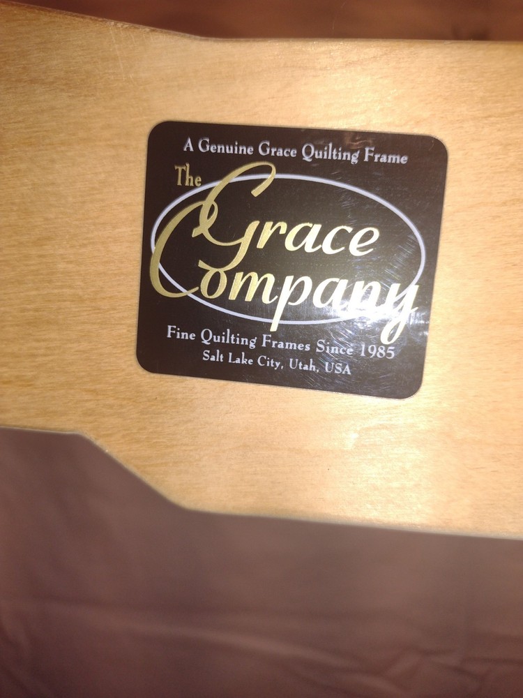 Quality Grace Hoop 2 Solid Wood Quilting/Needlework Hoop Stand.
