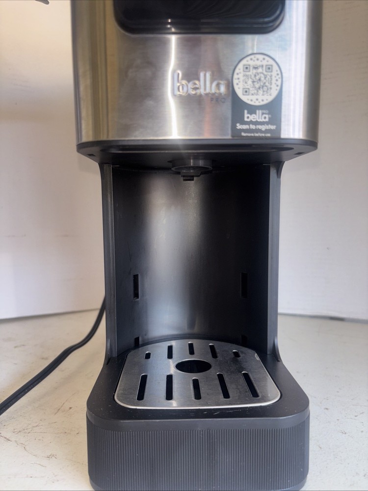 Bella PRO Programmable Single-Serve Coffee Maker Integrated Burr Grinder