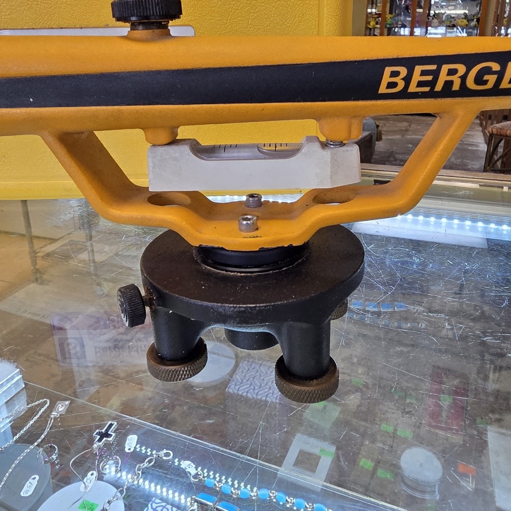 Berger Instruments Model 135 Surveying Transit Level with Hard Case