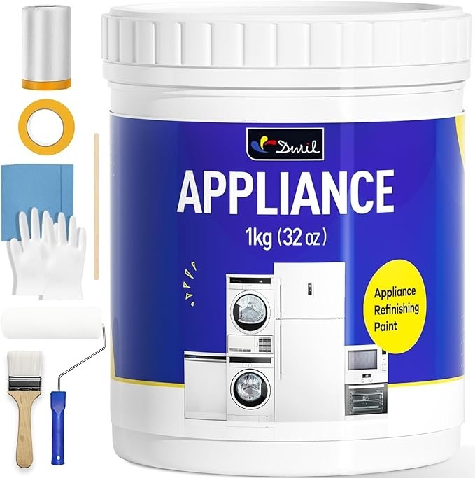 DWIL Appliance Refinishing Paint Kit White 32oz