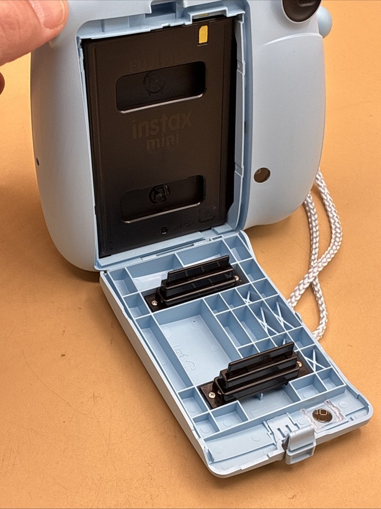 Fujifilm Instax Mini 7+ Instant Camera With Case Light Blue