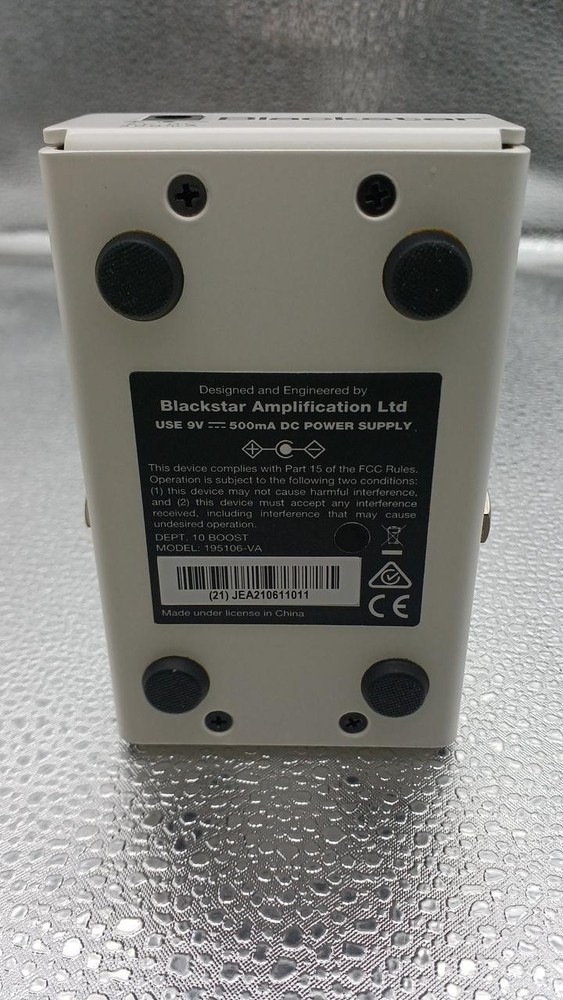 Blackstar Dept 10 Boost Valve Pedal