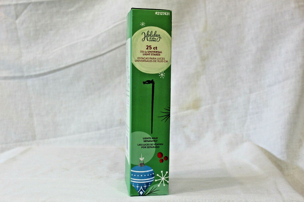 25 Count 7.5in.Universal Light Stakes NIB