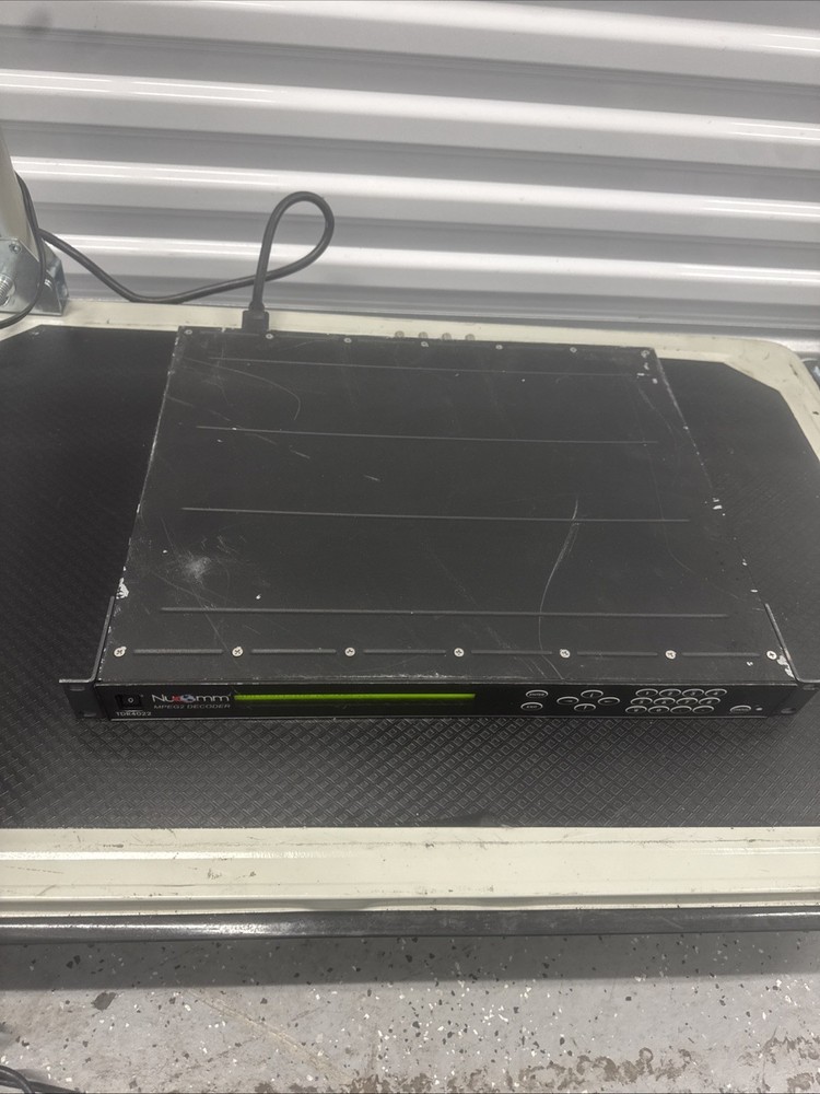 Nucomm TDR4022 MPEG2 Decoder DVB Satellite Video Receiver