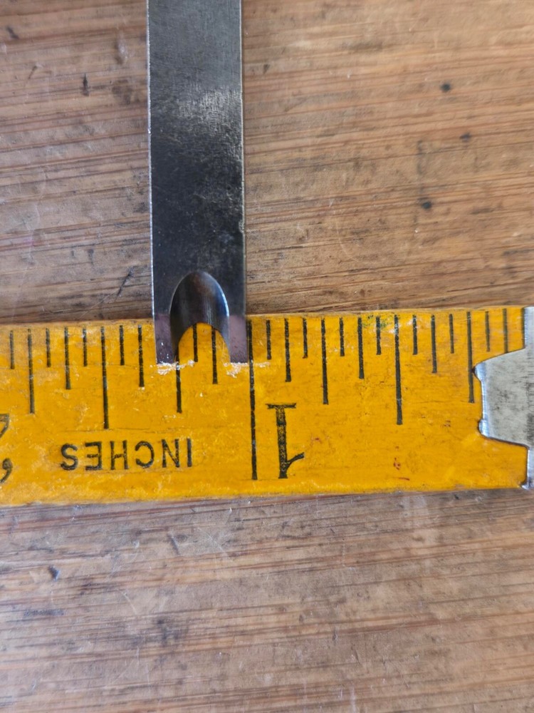 Antique Combination Plane Concave Cutter 5/16" * unmarked *