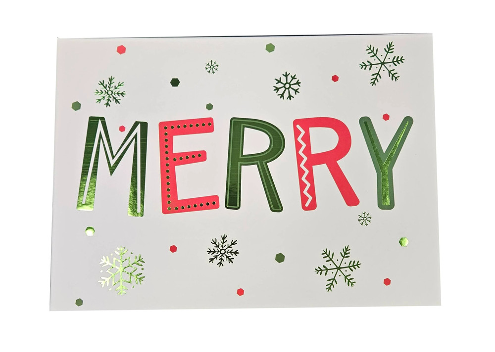 Small Decorative Gift Box - Merry