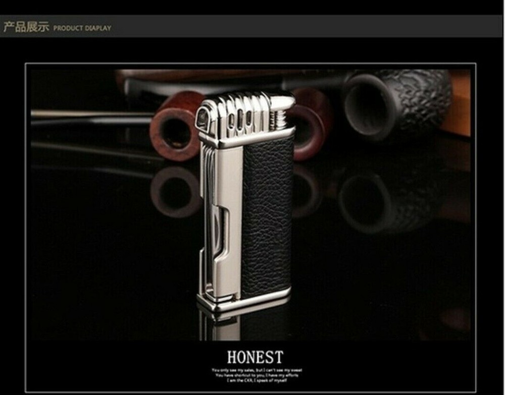 Tobacco Lighter Honest Retro Multi-function Butane Gas W/ Tools, Gift Box