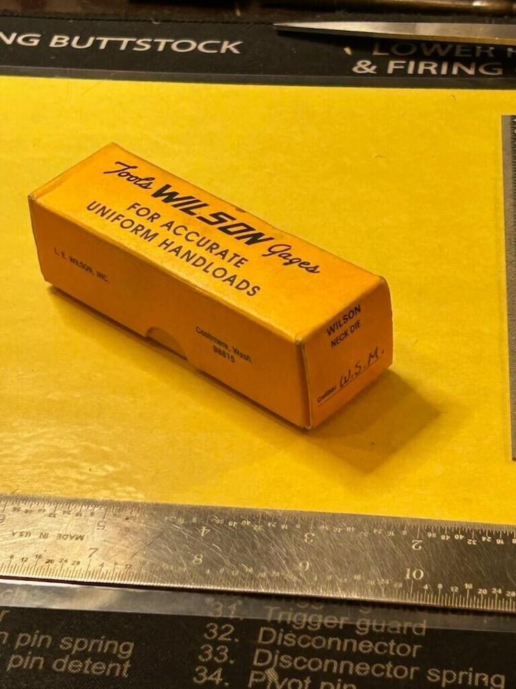 L.E. Wilson W.S.M. Neck Size Die