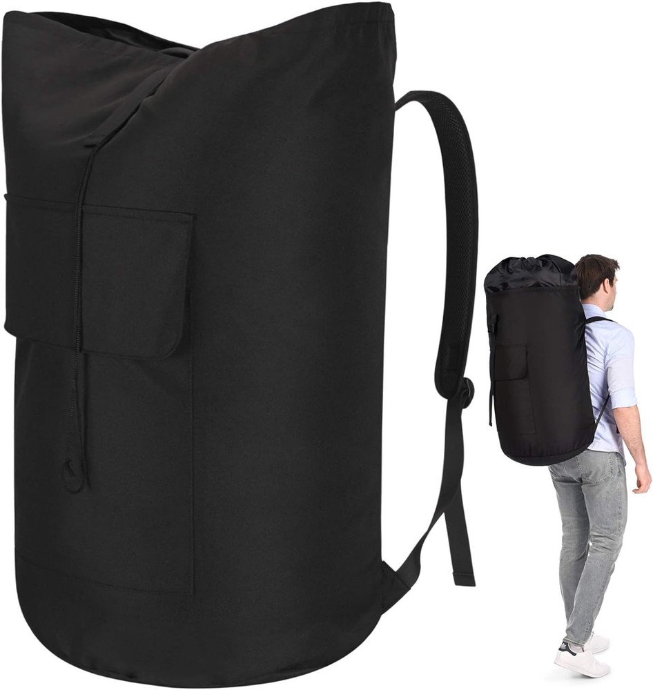 Extra Large 115L Laundry Backpack - Heavy Duty, Portable & Stylish Solution