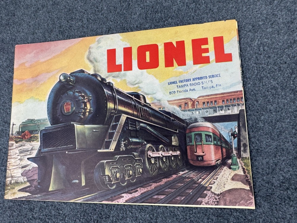 LIONEL Postwar 1948 Original Catalog COMPLETE NICE