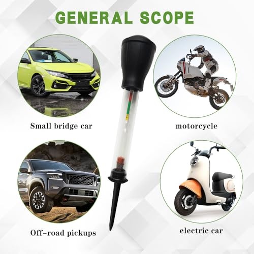 Battery Hydrometer Tester, Car Battery Tester, 8in Precision & Fast Dectection