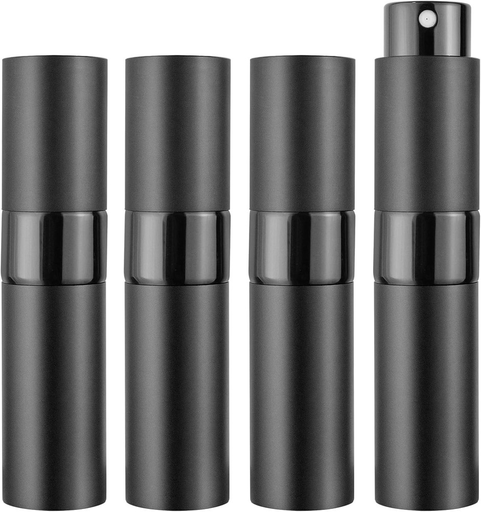 8ML Refillable Perfume Spray Bottles - Travel Atomizer Set with Removable Inner