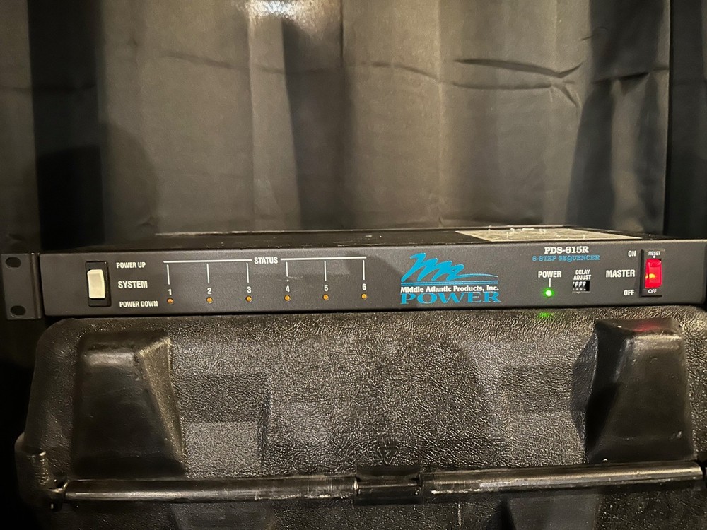 Middle Atlantic PDS-615R Power Sequencer - Rack Mounted