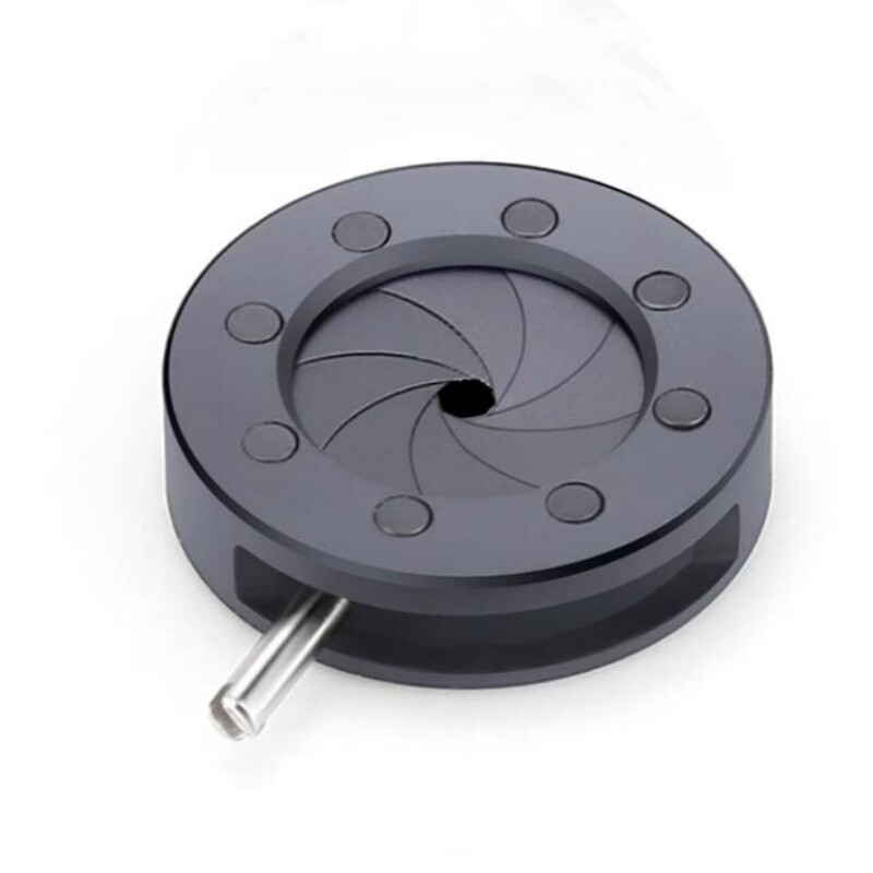 0.8-9.5mm zoom variable iris manual aperture camera microscope optical iris film
