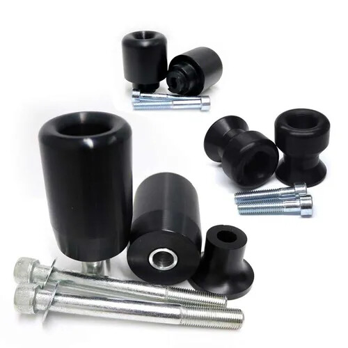 Shogun Std Black Frame Sliders Full Kit Honda CBR600RR 03-06