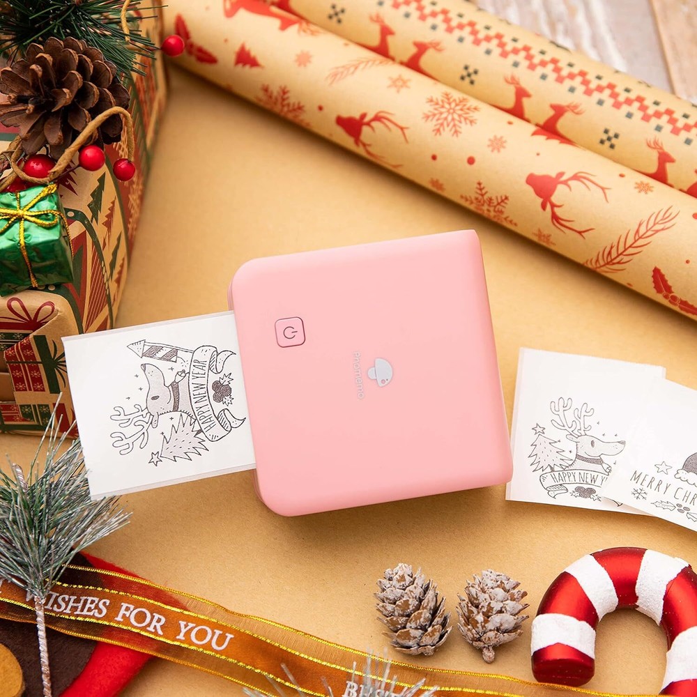 300DPI Mini Printer Pocket Portable Wireless Thermal Bluetooth Sticker Maker Lot