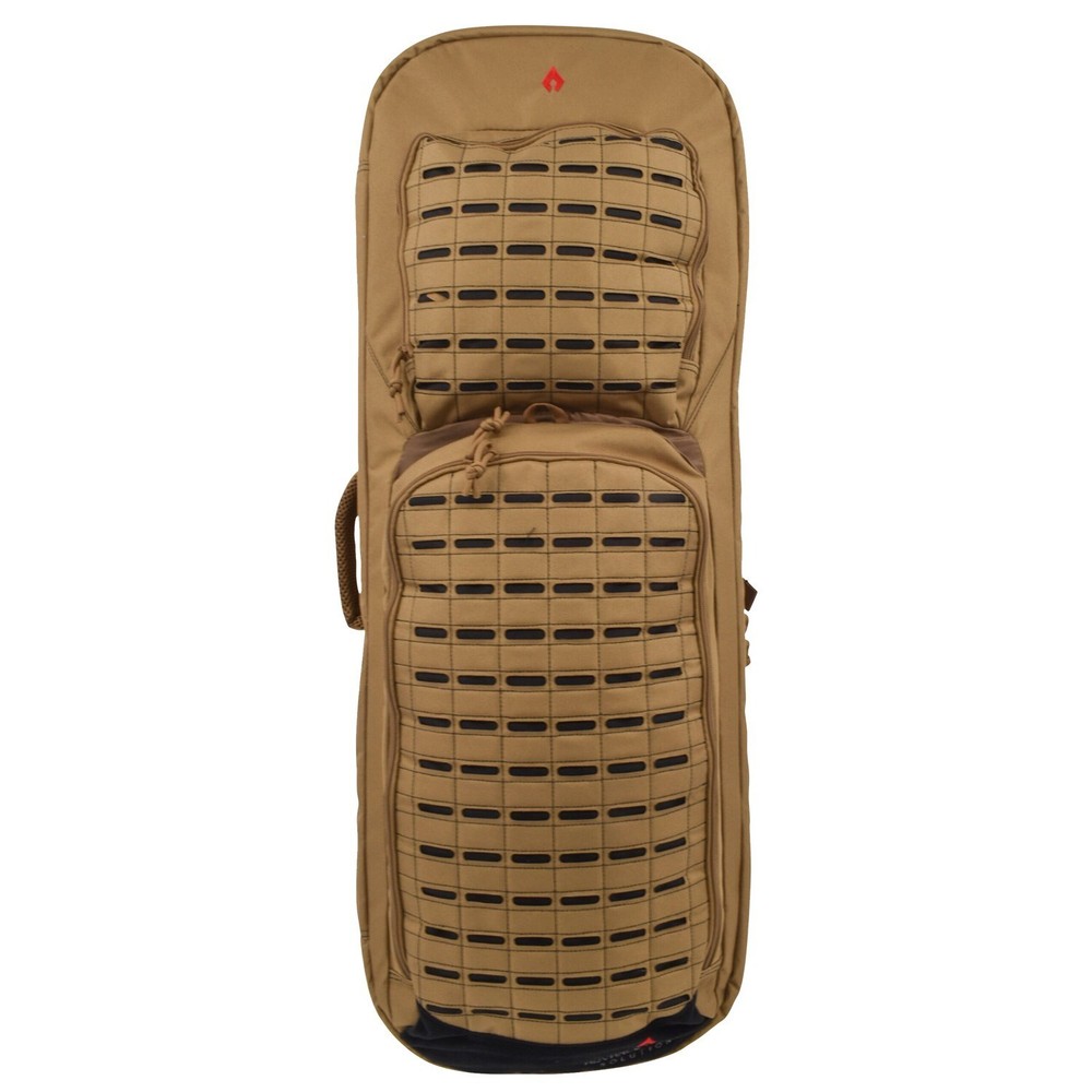 Advance Warrior Solutions Frame 28" Backpack Tactical Rifle Soft Carry Bag, Tan