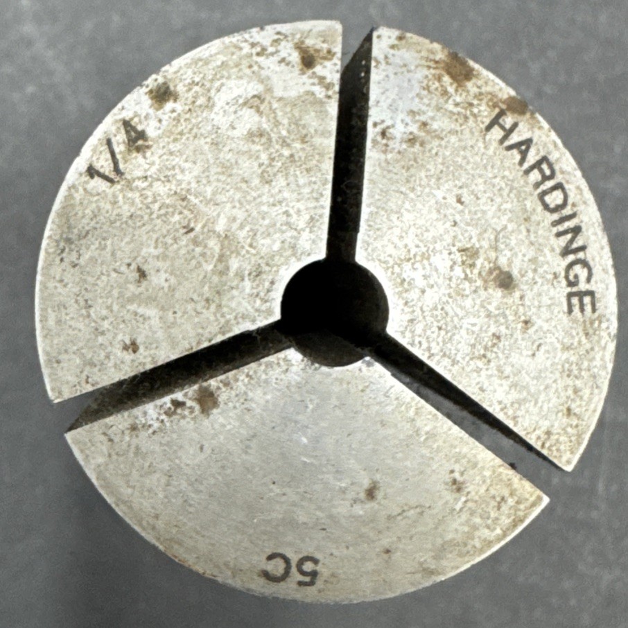 HARDINGE 5C COLLET with Internal Threads - 1/4"