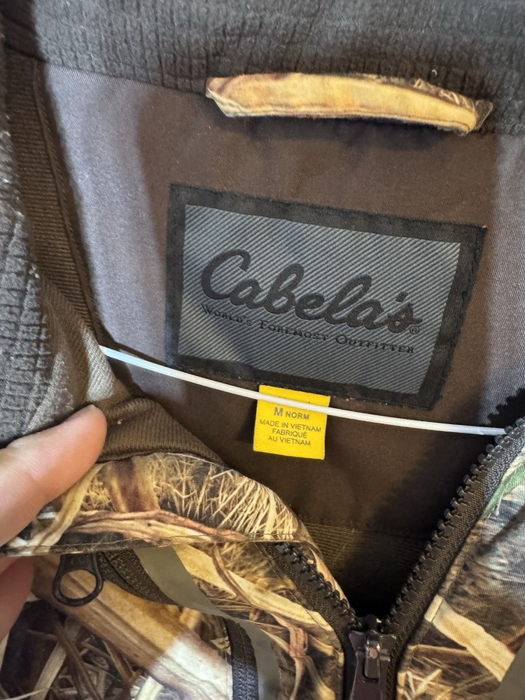 cabelas jacket mossy oak blades heavy insulated