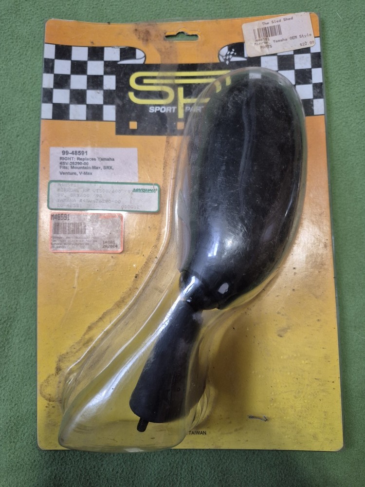 Yamaha Snowmobile Mirrors Left Right Mountain Max, SRX, Venture, V-Max