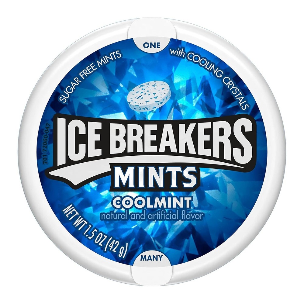Coolmint Hard Candy Mints - 16 Tin Pack, Sugar Free