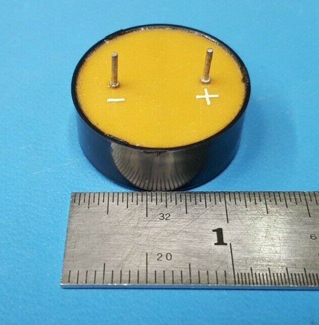 (2 pcs), PCB Mount Mini Speaker, MG41, Breadboard-Friendly,1 1/8"Diameter,8 OHM
