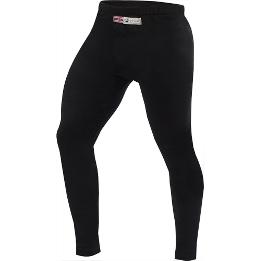 Simpson Fire Resistant Underwear 20601S; Black