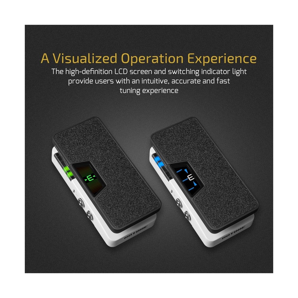 HOTONE Multi-function 4 in 1 Switchable Volume & Expression Pedal with Buffer...