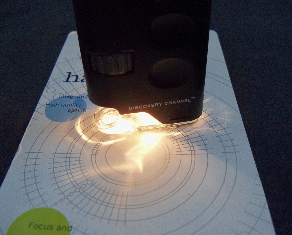 Discovery Channel Mini Handheld Microscope