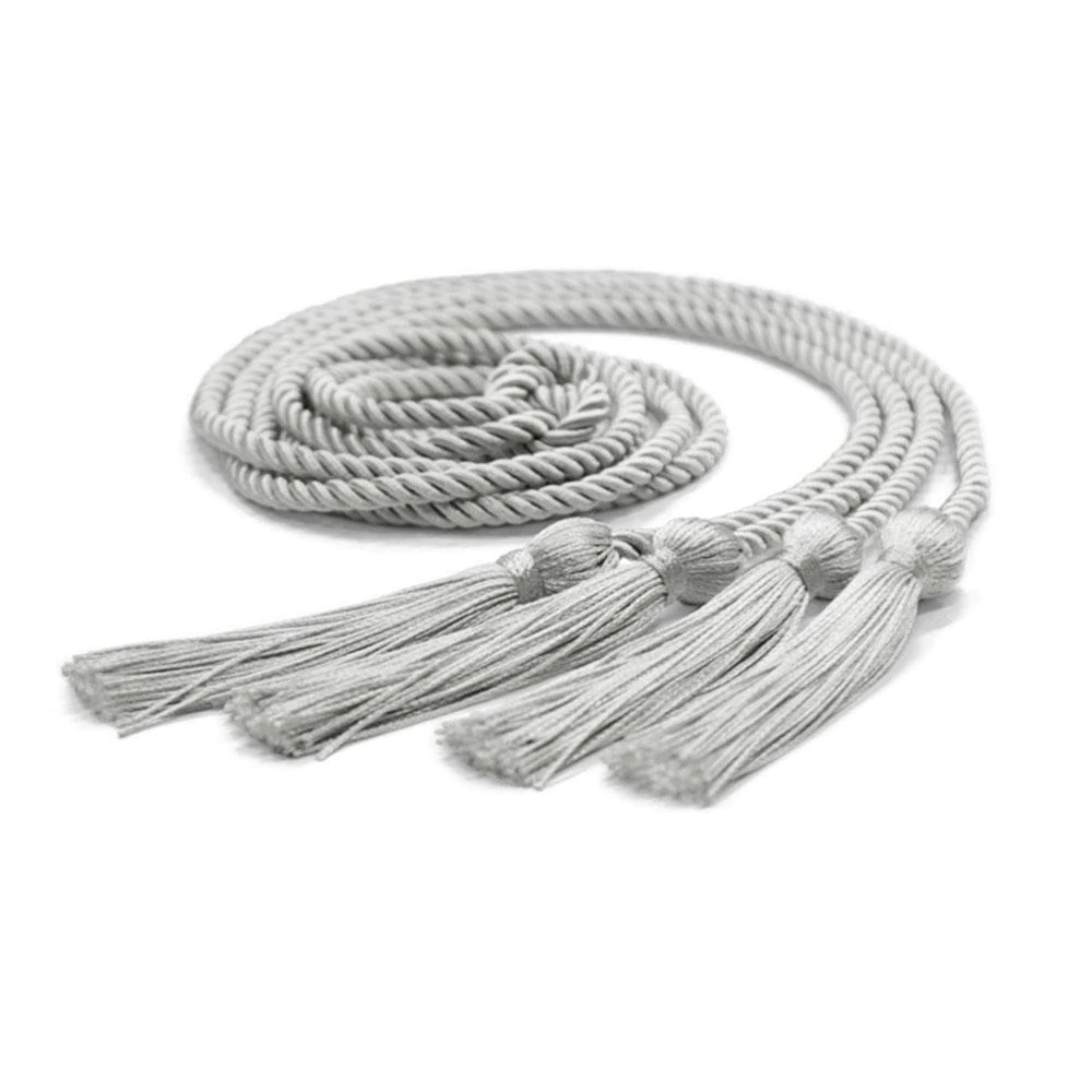 Endea Graduation Double Honor Cord Silver