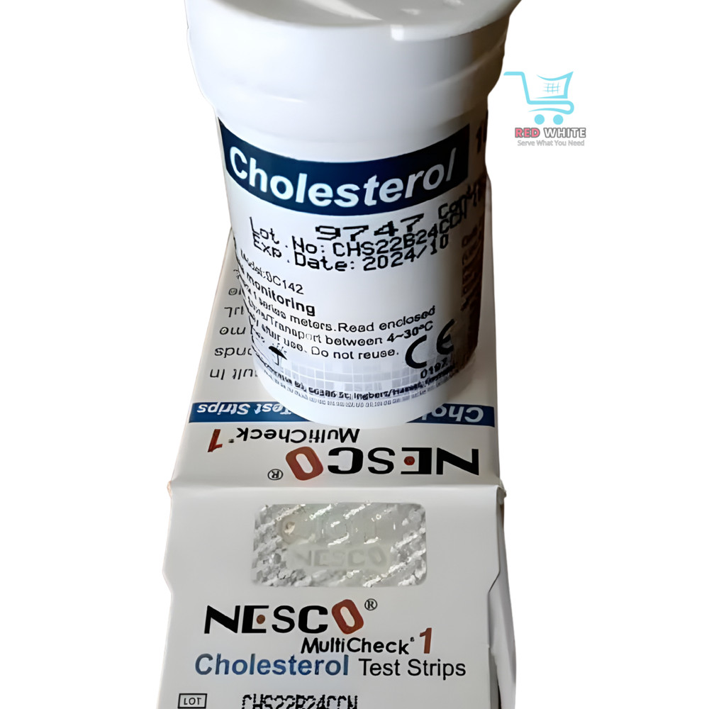 NESCO Multicheck Cholesterol Test Strips – Compatible Test Strips Pack