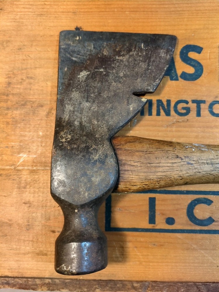 Vintage Germantown Tool Works Half Hatchet/Axe, Original Octagon Handle