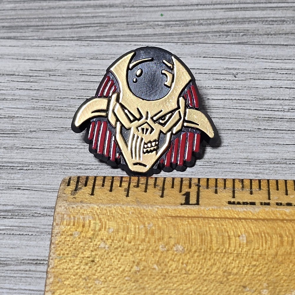 1993 Marvel Comics Death's Head II Plastic 1" Pinback Button Comic