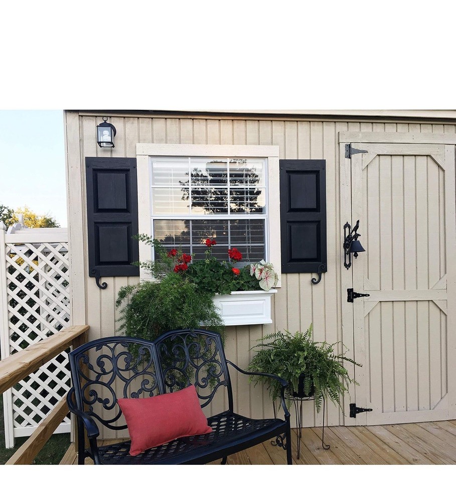 Builders Choice 2 Panel Indigo Blue Shutters 51”h